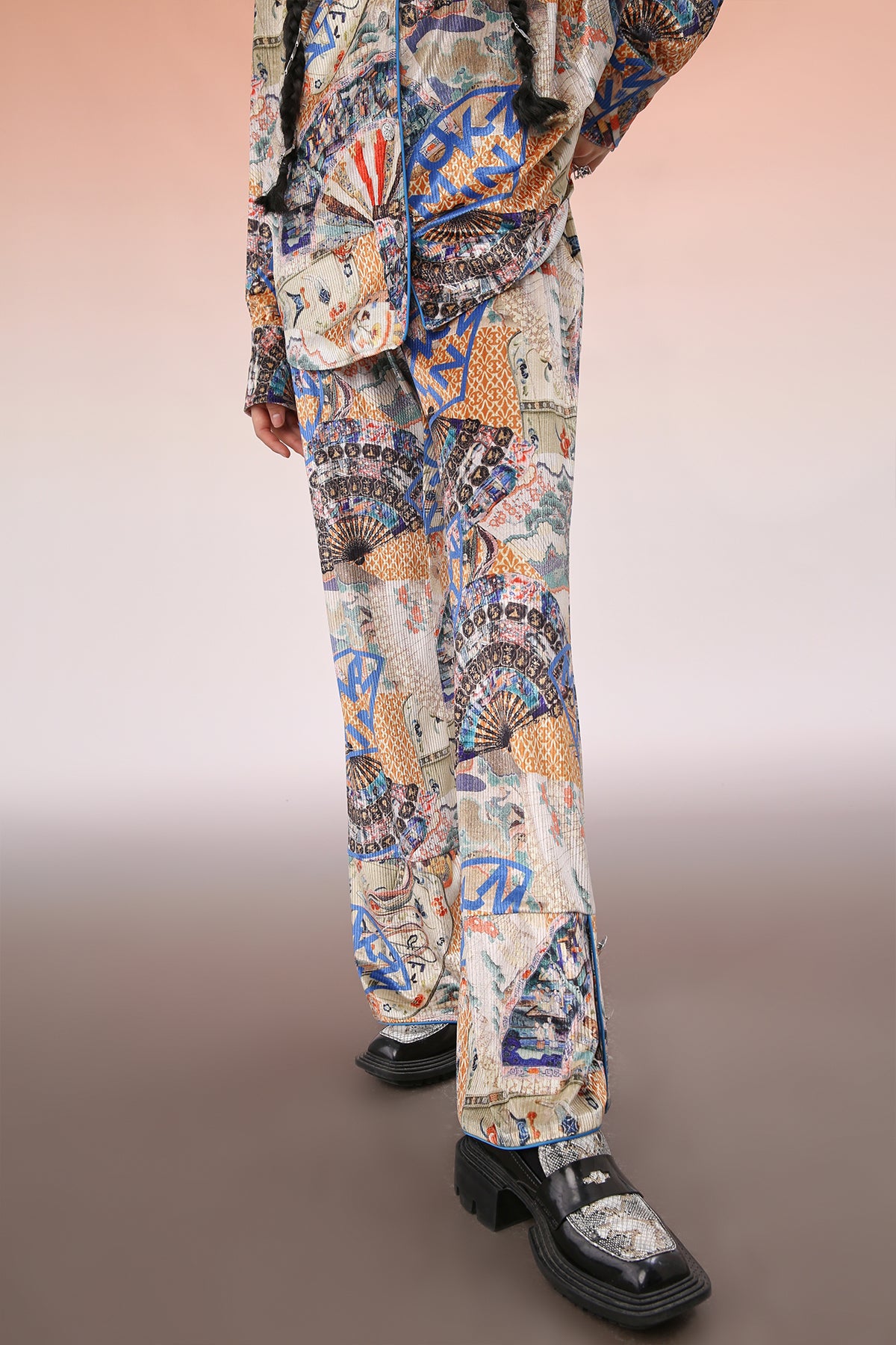 Feternal Fashion Women's Solid Color Self Cultivation Elastic Band Pockets  Pants cargo pants women 